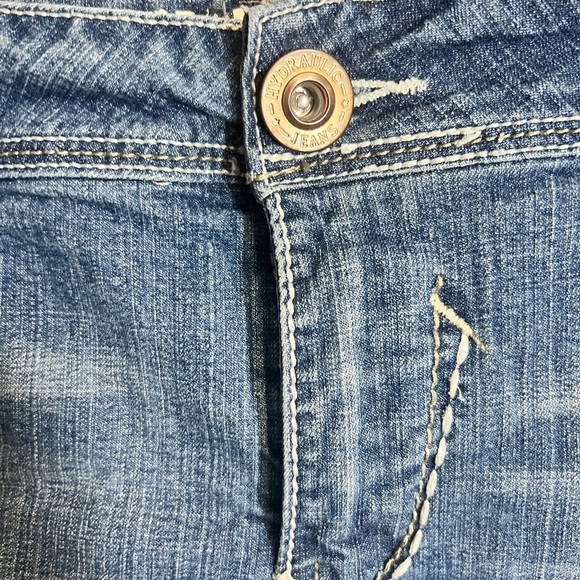 Denim Jean Shorts Size: 15/16 - Picture 5 of 7